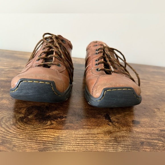 Dr. Martens Jim Air Brown Leather Oxfords - Men’s Size 10 - Picture 3 of 14